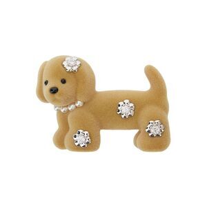 Yvmin Women Flower Decorated Puppy Hair Pin